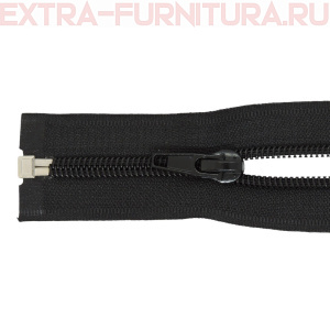 Молния Спираль разъёмная Т5, дл.55см цв. черный, класс А