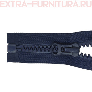 Молния Трактор Т8 1 замок 90см, цв.330 синий темный, LOGO