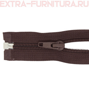 Молния Спираль разъемная Т5, дл. 40см, цв.304 темно-коричневый