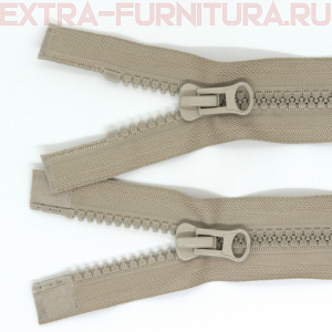 Молния Трактор Т8 2 замка 70см, цв.292 бежевый, LOGO