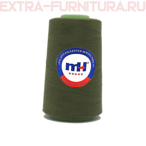 Нитки МН 40/2 п/э  5000 ярдов №419 олива