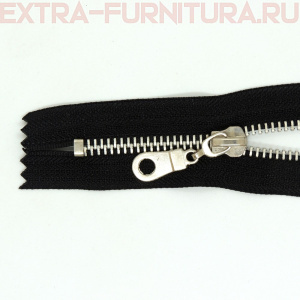 Молния Металл Т5 1 замок, 18 см, никель н/р