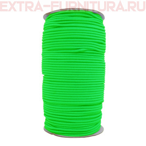 Резинка шляпная 2,5мм цв.334 неон-лимон (уп.100м)