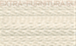 Молния потайная № 3, 50 см, цв. 102 молоко п/э пл.9,3 гр/м