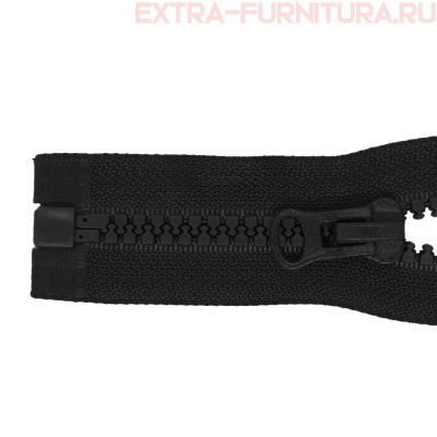 Молния Трактор Т8 1 замок 70см, цв. 322 черный, LOGO