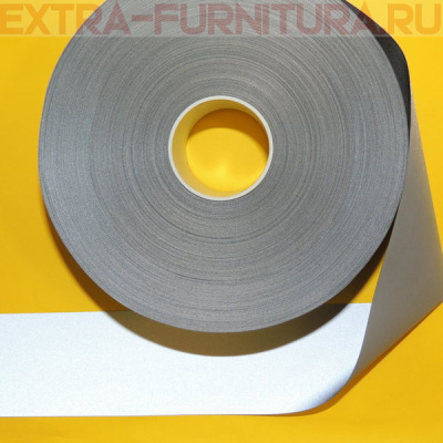 Лента светоотражающая 50 мм № 1102 (100м) нейлон, (>400 CD) К