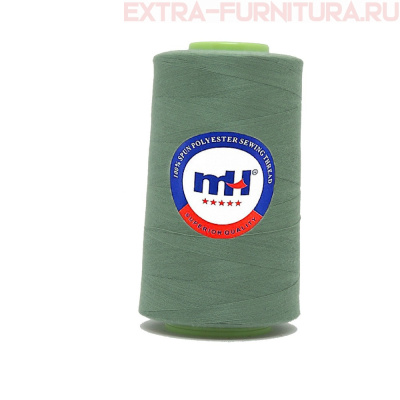 Нитки МН 40/2 п/э  5000 ярдов №594 серо-зеленый