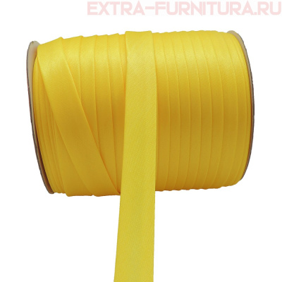 Косая бейка 16мм 132м цв.013 желтый ЕВРО