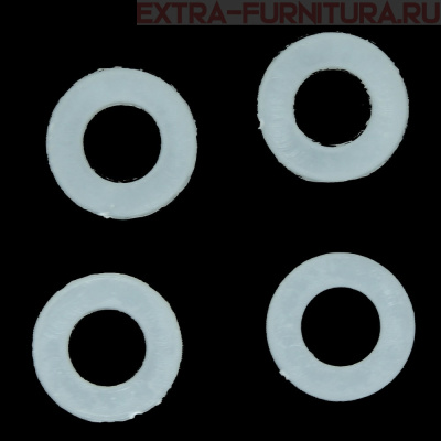 Колечко прозрачное под люверсы №3 (5мм), (уп.5000шт) NEWSTAR