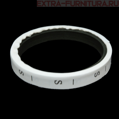 Размерник р-р S, цв.белый, рул.270шт. А