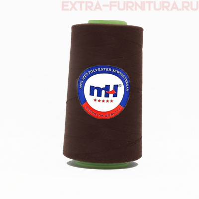 Нитки МН 40/2 п/э  5000 ярдов №495 т.коричневый