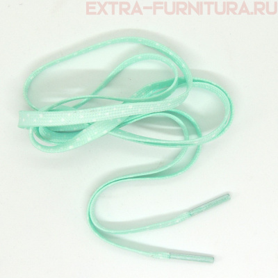 Шнур Горошек ПЭ 130см цв.мятный