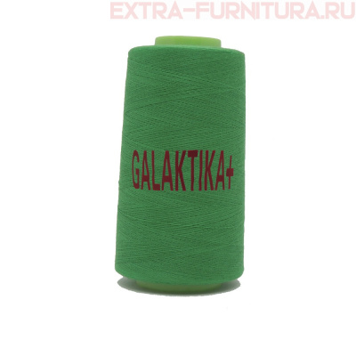 Нитки GALAKTIKA  40/2 п/э  4000 ярдов, цв.211 зеленый