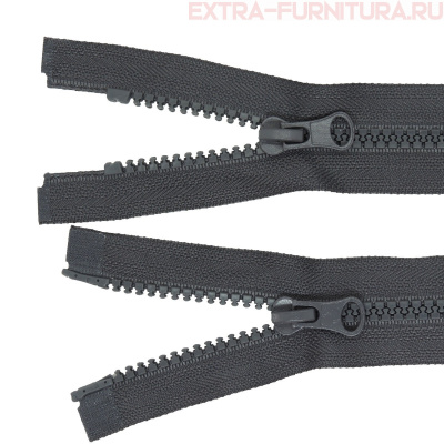 Молния Трактор Т5 2 замка 80см, цв.312 серый, LOGO