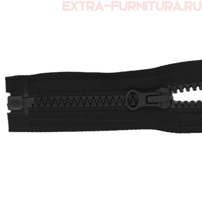 Молния Трактор Т5 1 замок 60см, цв. 322 черный, LOGO