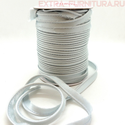 Кант атласный 12 мм, 72 ярда, цв. 068 серый ЕВРО