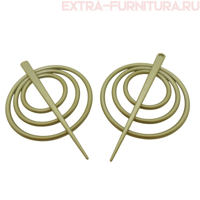 Заколки для штор "Круги", цв. №20, пара